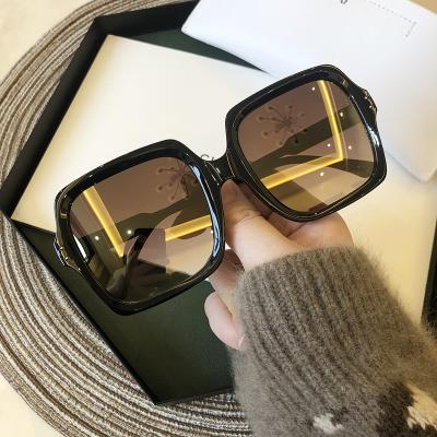 China Fashion Sunglasses Square Uv400 PC Shades New Fashion Women Sun Glass River Sunglasses 2021 for sale