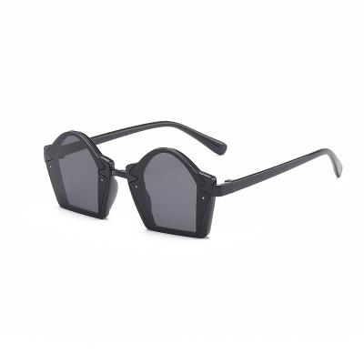 China 2021 New Arrivals Polygon Fashion Children Sunglasses UV400 Protection for sale