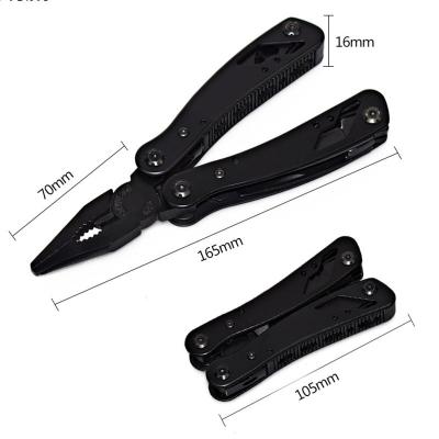 China MULTI FUNCTIONAL Multitool Pliers 12-in-1 Mini Compact Pocket Pliers Folder Screwdriver Bottle Opener Saw Outdoor Camping Folding Pocket Kit for sale