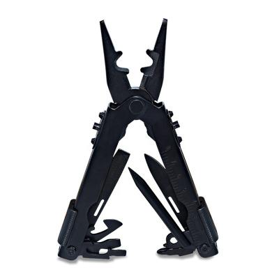 China MULTI FUNCTIONAL Pliers Black DIY Tool Stainless Steel Home Outdoor Survival Gear Knife Saw Screwdriver Camping EDC Multifunctional Folding Pliers for sale