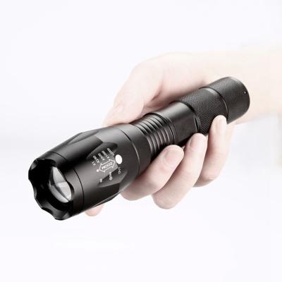 China LOGO Customized Brightest LED T6 Waterproof 1000 Lumens Military Tactical Flashlight Backup for Self Defensive for sale