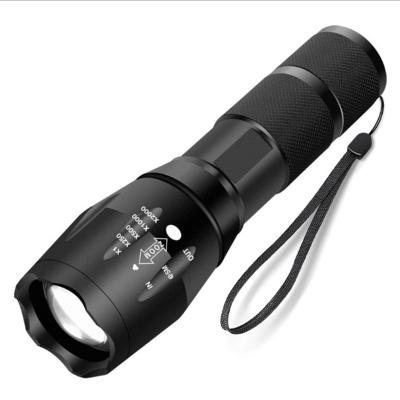 China Emergency LOGO Customized Multifunction High Power Tactical Zoom Rechargeable Led Flash Light for sale