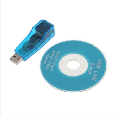 China External Cable LAPTOP USB2.0 to RJ45 LAN Network Cards Adapter Connector for sale