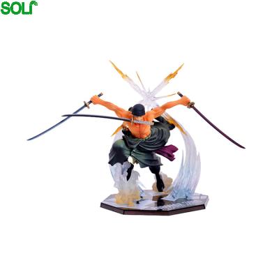 China Hot sales japanese plastic toy zoro zoro china ax toys one piece anime figure for sale