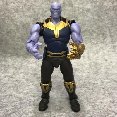 China Cartoon Toy Figure Model Collection Gift Customized Movable Character Thanos Model for sale