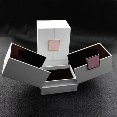 China Luxury Handmade Cardboard Paper Flowers Packaging Box Gift Packaging Flower Boxes For Rose Flower for sale