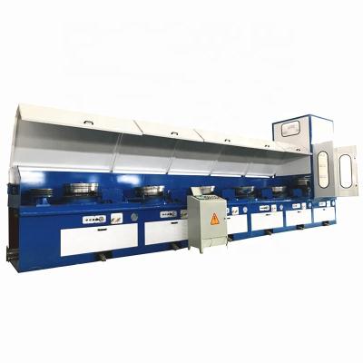 China Galvanized Automatic Low Carbon Wire Straight Line Wire Drawing Machine for sale