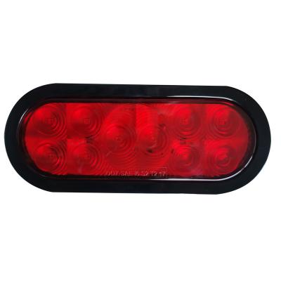 China Oval 6inch LED Truck Stop/Tail/Turn Light For Truck Trailer Wholesale LED Truck Indicators 12V LED Trailer Lights for sale