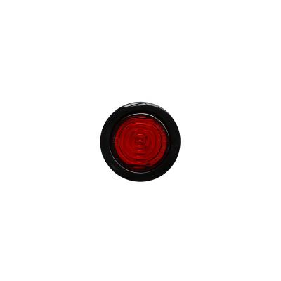 China Trailer Truck 2inch LED Truck 12V/24V Red Amber Signal Lamp Trailer Side Lamp Beacon Light for sale