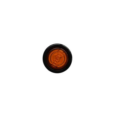 China 2inch 12V Trailer Truck Around Ring Marker Side Marker Lamp LED Rubber Clearance Light For Trailer Truck Tail Side Light Wholesale High Quality for sale