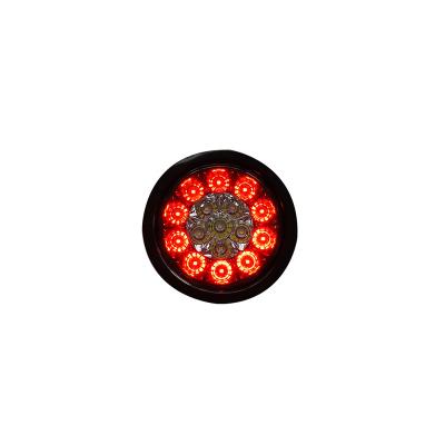 China Trailer Truck 4 in 1 Emergency Stop/Tail/Turn/Round Truck LED Light Wholesale 4 Inch Turn Signal Tail Light Tractor Trailer Tail Indicators for sale