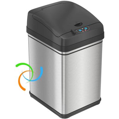 China Indoor Automatic Refillable Induction Pet Trash Can 30l Bin Kitchen Induction Type Accessories for sale