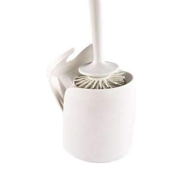 China SCRUBBER Silicone Toilet Plunger Bowl Brush Cleaner Toilet Cleaning Brush for Bathroom for sale