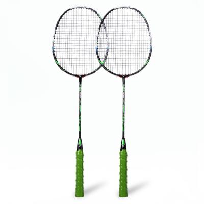 China Eastic & Best Durable Carbon Compound Frame Jointless Badminton Racket for sale