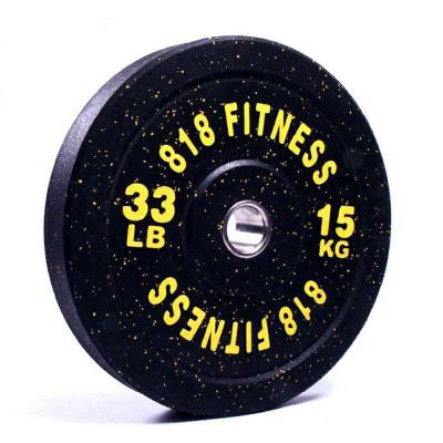 China Durable Gym Weight Free Weight Training Competition Rubber Bumper Plates for sale