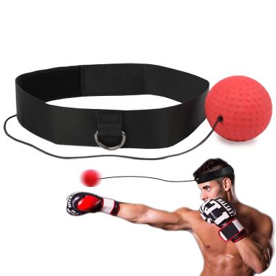 China Fitness Speed ​​Training Reaction Hand Eye Coordination Training Combat Boxing Head Punch Ball for sale