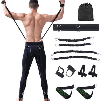 China Body Building Fitness Foot Bounce Jump Vertical Trainer Boxing Resistance Band For Boxing for sale