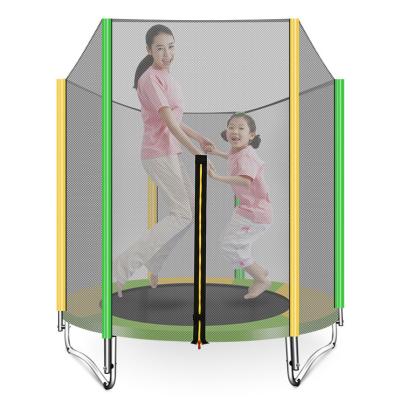 China With Protective Net 5ft Indoor Gymnastics Jumping Kids Mini Trampoline Fitness Kids Trampoline For Kids for sale