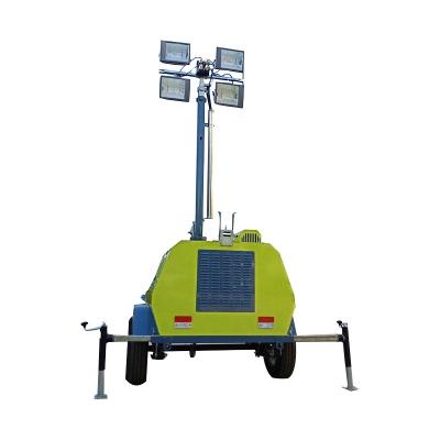 China Cheap Construction Crane Inflatable 4X400W 4000W Towable Lighting Lights Towers Emergency Rescue Price Emergency Obstruction For Sale for sale