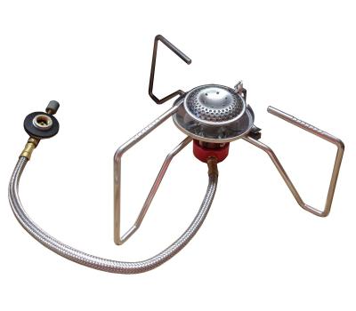 China Mini Lightweight Camping Burner, Windproof Butane Gas Stove, Backpacking Burner for sale