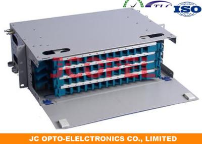 China 48 Core SC Simplex Fiber Optic Distribution Frame Full Loaded FC / UPC Pigtail for sale