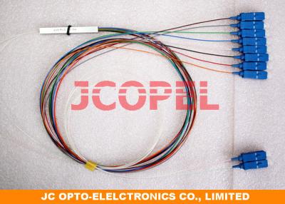 Chine Fibre dédoublant diviseurs optiques de la perte par insertion de CATV Spliter 1X8 de bas PKC à vendre