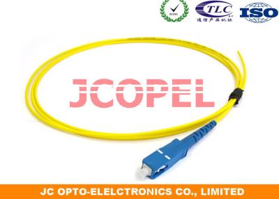 China G652D Fiber Optic Cable Patch Cord For Fiber Distribution Fiber Optical Pigtail IL 0.3dB for sale