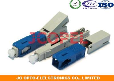 China Optical ST Fiber Connection 0.5dB Fastest Connectors Easy Assemble Fiber Line Repair for sale