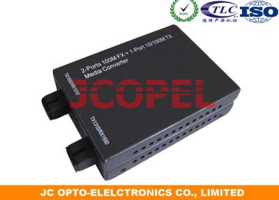 China 1310nm Ethernet Vezelmedia Convertor Enige Wijze/1 Haven100base Fx Media Convertor Te koop