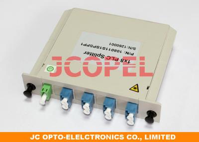 Китай Модуль Splitter 1x8 PLC кассеты для оптически надежности коробки распределения высокой продается