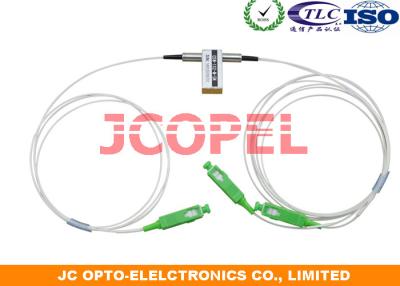 중국 기계적인 1x1 단일 모드 광섬유 스위치 OS 비스무트 디디뮴 전송 1550nm 판매용