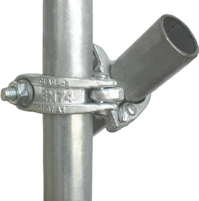 China Construction EN74 BS1139 90 Degree Forged Scaffold Clamp Specification Capacity Types Scaffolding Gi Pipe Tube Swivel Coupler Holds Price for sale