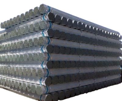 China British Standard Structure Pipe Bs1139 48.3Mm Schedule 40 6M 20FT Hot Dip Galvanized Scaffolding Steel Pipes for sale