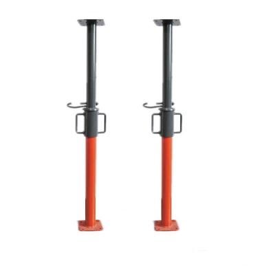 China Construction Height Light Duty Steel Adjustable Props Powder Coated Steel Prop Jack Post For Construction for sale