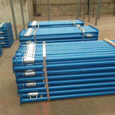 China Construction Heavy Duty Steel Scaffolding Supporting Poles For Slab Cheap Price Steel Adjustable Scaffolding Props for sale