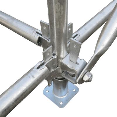 China UK Construction Q345 Scaffolding Kwikstage Wedge Ends Components Kwikstage Scaffolding System For Sale for sale