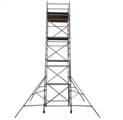 China Construction Diy Scaffold Tower Movable Aluminum Scaffolding Aluminum Scaffolding For Construction for sale