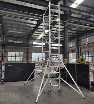 China Construction 20ft Scaffolding Ladder Aluminum Tower For Construction Scaffolding Truss Scaffolding Outriggers for sale