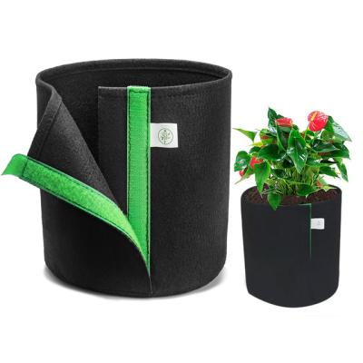 China 1 10 Gallon Indoor Outdoor Durable Nonwoven Nursery 2 5 Grow Bags For Grafting for sale