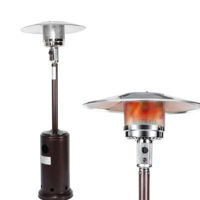 China Factory Stocked Wholesale Outdoor Garden Umbrella Shape Gas Patio Heater for sale