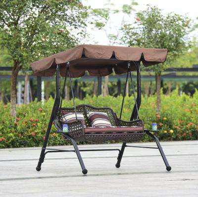 China Modern Swing Canopy Garden 3 Person Adjustable Morocco Chairs for sale