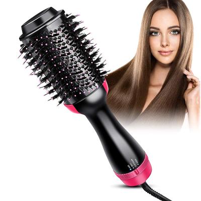 China Comb+Hair Smooth+hair Drying Factory Wholesale 3 in 1 Hair Straightener Hot Comb Airbrush Dryer for sale