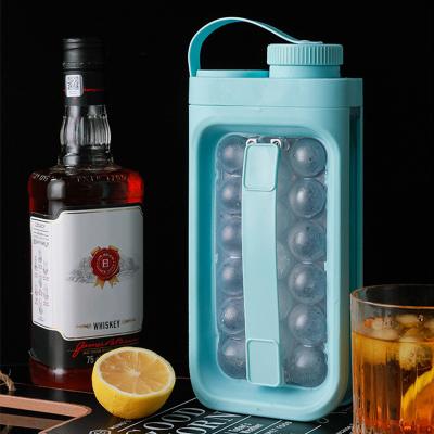 China Reusable Ice Cube Crystal Clear Ice Ball Mold Home Portable Kettle Ice Cream Ball Maker Tray Maker for sale