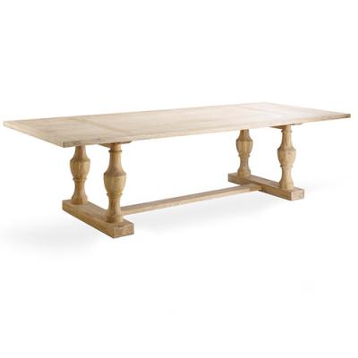 China Rustic Factory Selling Soild DiningTable Wooden Rectangular Rustic Dining Table for Wedding Event Small Family for sale