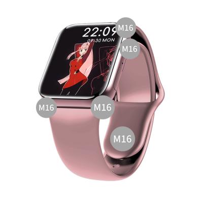 China Good Quality Wifi Smartwatch M16 plus Series 6 Smart Fitness Bracelet Heart Rate Monitor Call Function Smart Watch M16plus for sale