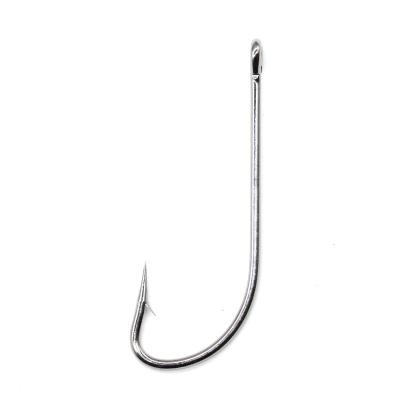 China Factory Directly Sales Customized 1575 Stainless Steel Size High Carbon Steel Sea Sea Fishing Roach Hooks for sale