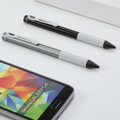 China Durable Flat Metal Touchning Screen Touch Pen Active Stylus Pen For IPad And Phone for sale