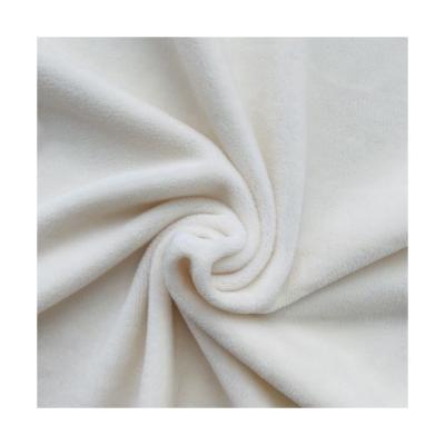 China 100% Polyester Covering Plush Fabric Thick Super Soft Silk Fleece Toy for sale