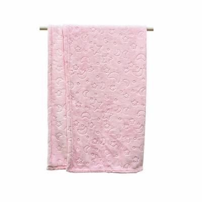 China Factory direct wholesale hot sale micro baby throw designer fiber blanket for sale