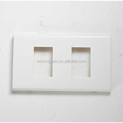 China Brand Series Residential / Multipurpose Switch and Wall Outlet for 2 Gang Face for sale